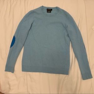 CASHMERE BY BLOOMINGDALES Light Blue Sweater Small